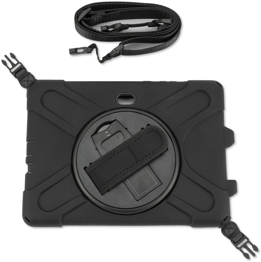 4smarts Rugged GRIP Samsung Galaxy Tab Active Pro Hoes Zwart afbeelding 2