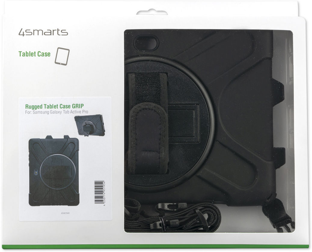 4smarts Rugged GRIP Samsung Galaxy Tab Active Pro Hoes Zwart afbeelding 13
