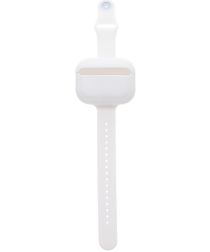 4Smarts AirPods Pro Siliconen Armband Wit