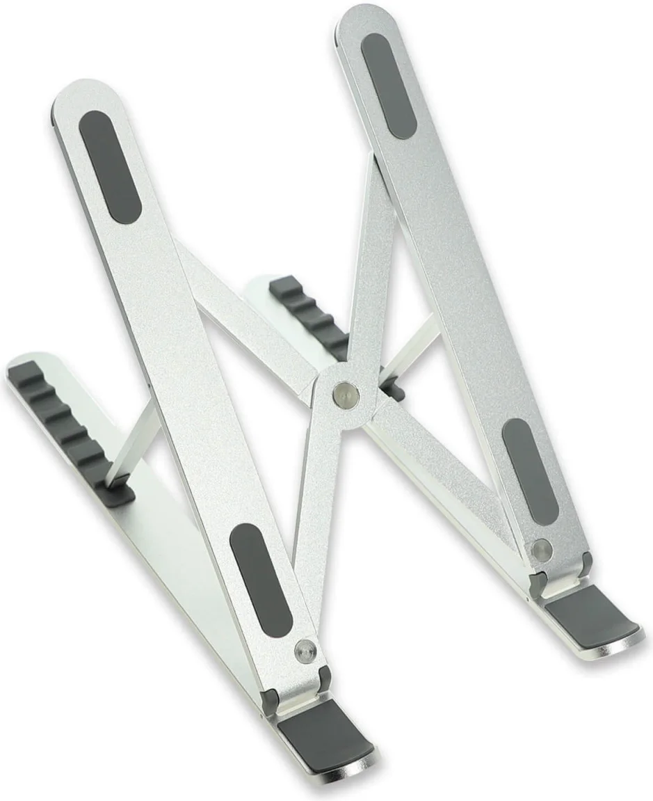 4smarts Vouwbaar Aluminium Standaard voor Laptops t/m 17 Inch afbeelding 4