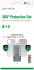 4smarts 360° Premium Protection Set Apple iPhone 12 / 12 Pro Zwart afbeelding 2