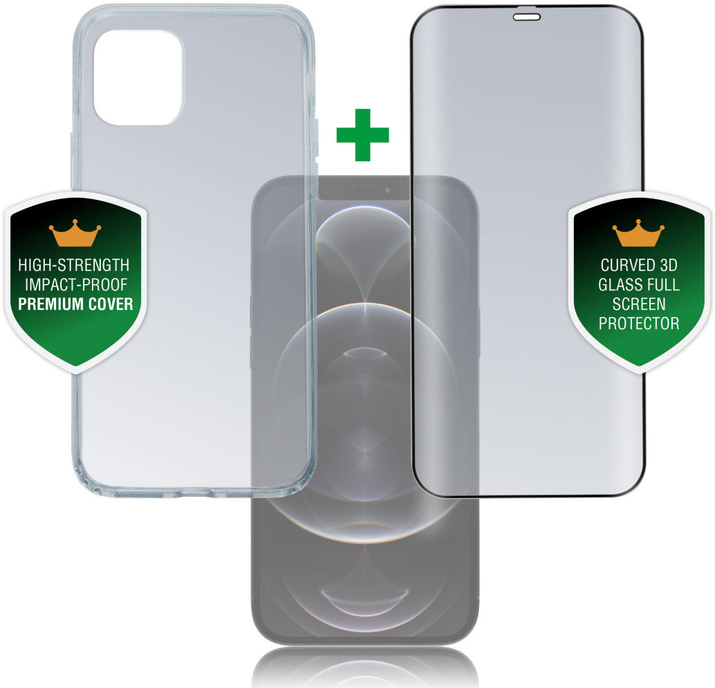 4smarts 360 Limited Protection Set Apple iPhone 12 Pro Max Zwart afbeelding 2