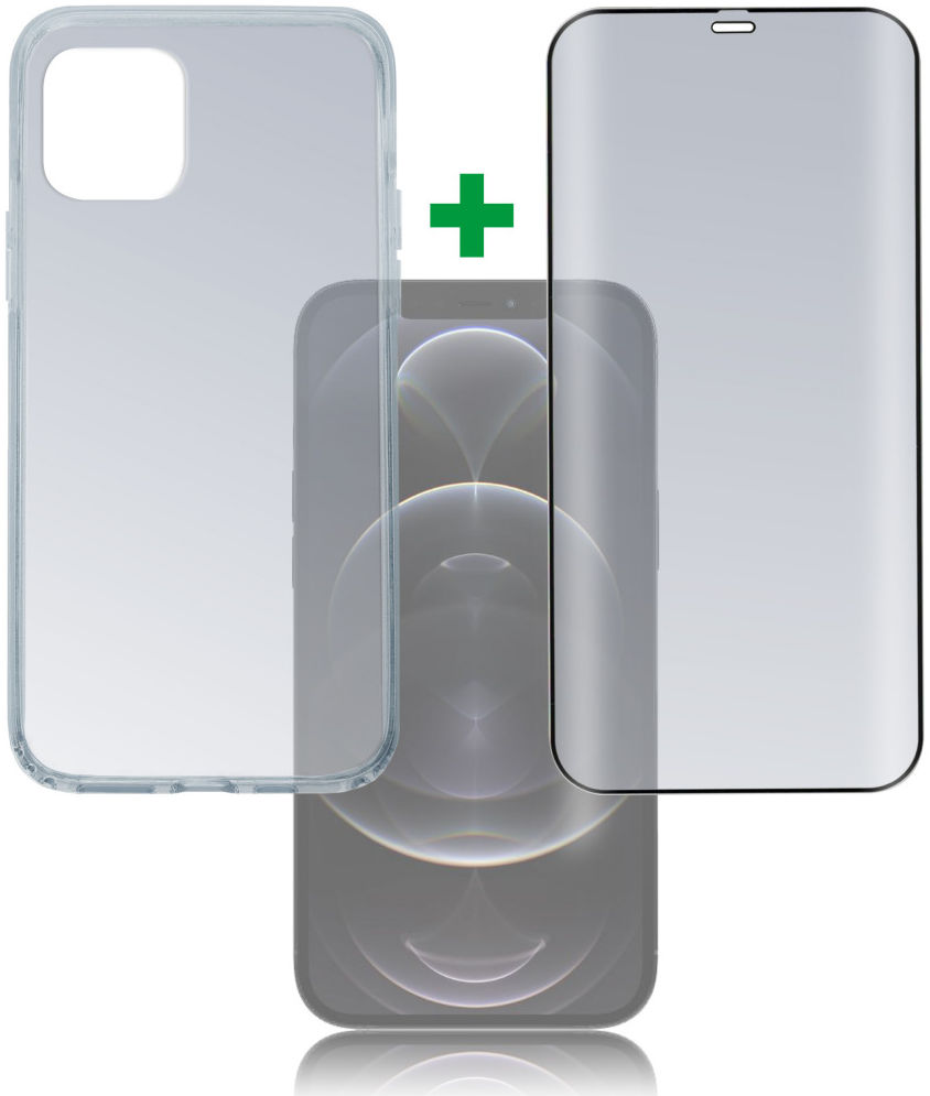 4smarts 360 Limited Protection Set Apple iPhone 12 Pro Max Zwart afbeelding 3