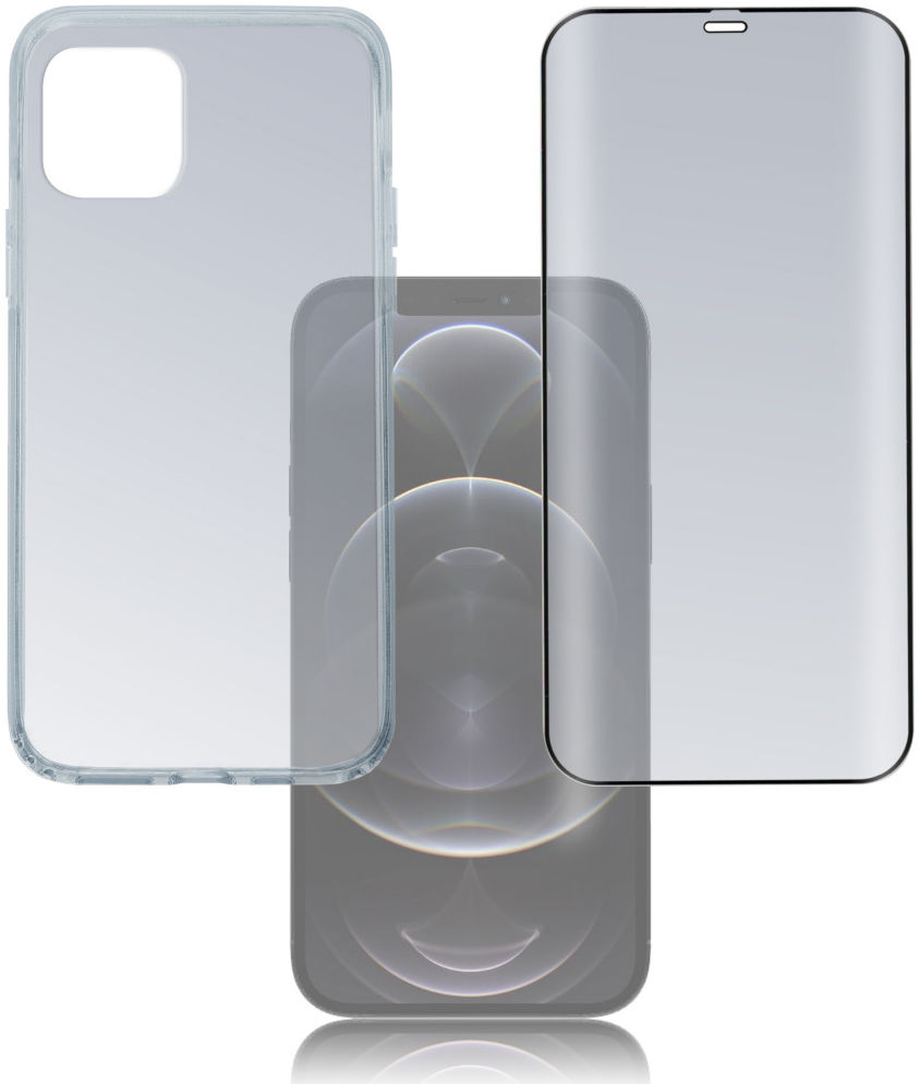 4smarts 360 Limited Protection Set Apple iPhone 12 Pro Max Zwart afbeelding 4