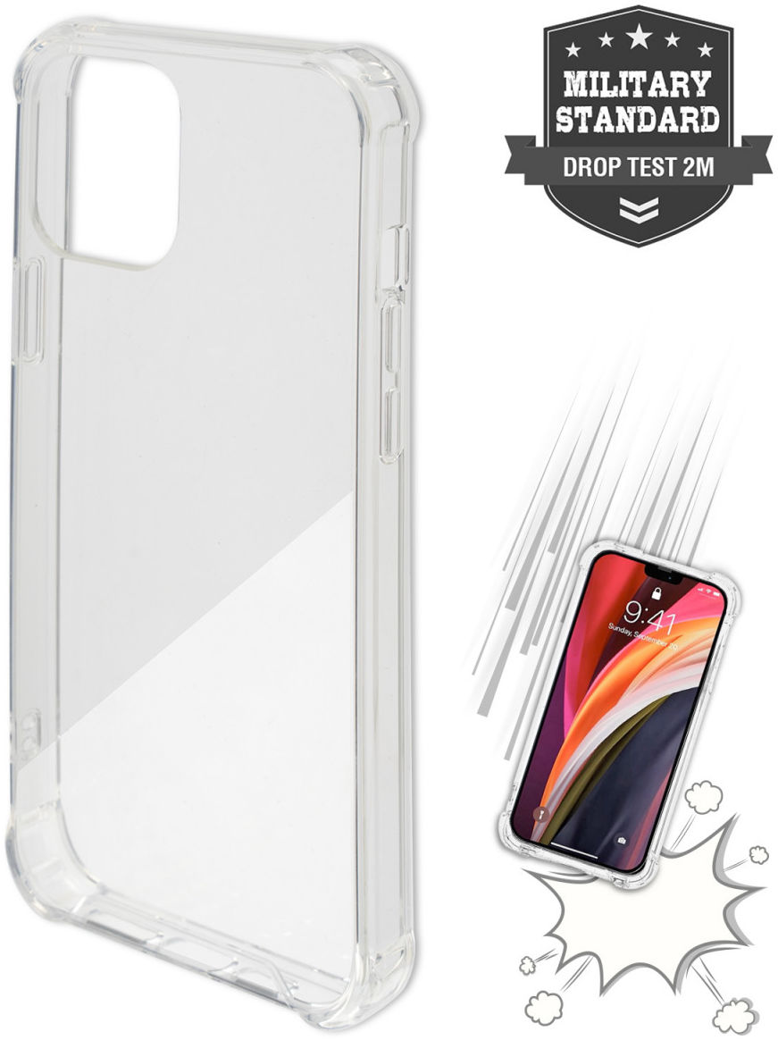 4smarts Ibiza Apple iPhone 12 Mini Hoesje Back Cover Transparant afbeelding 3