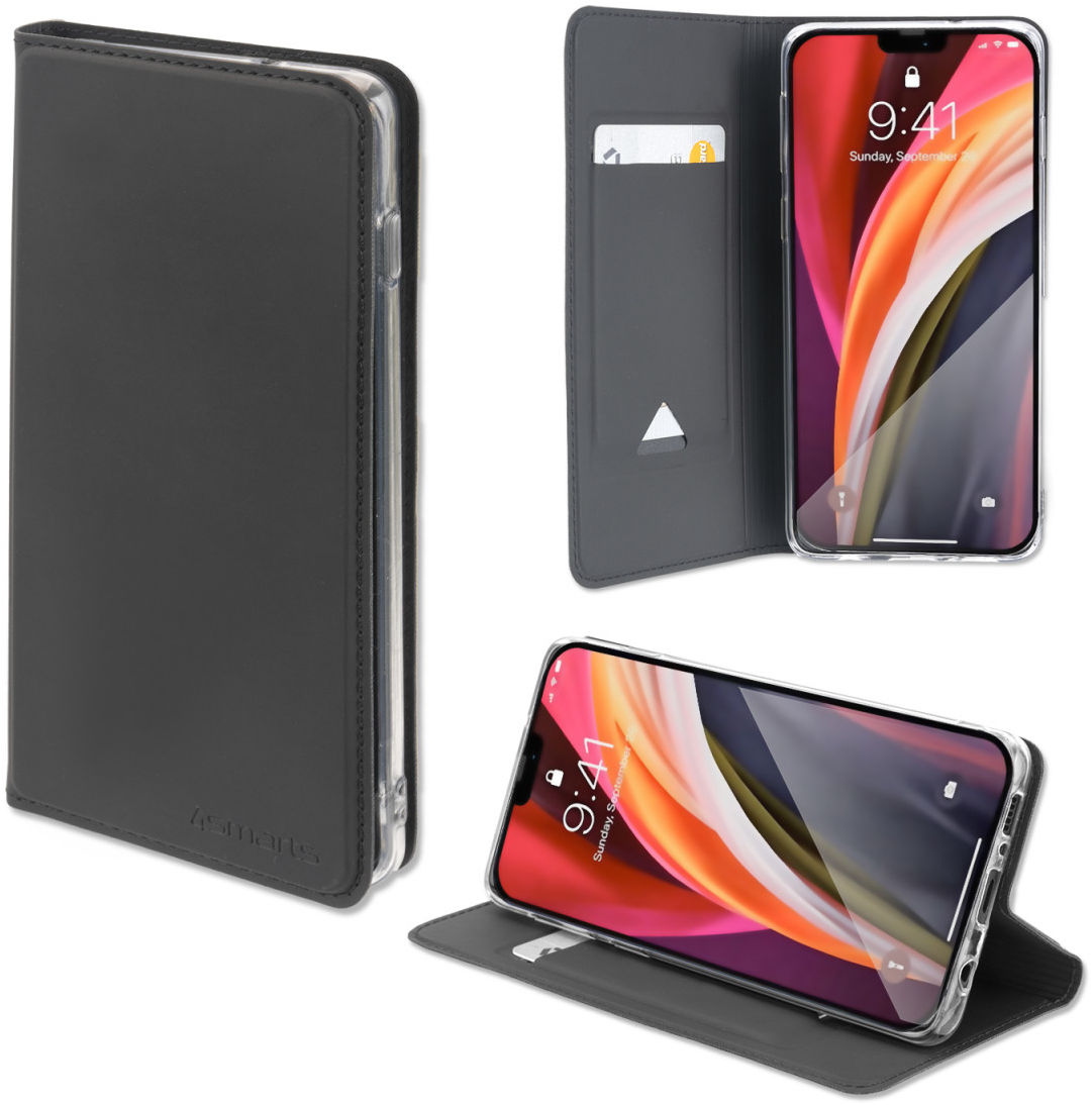 4smarts URBAN Lite Apple iPhone 12 Mini Hoesje Book Case Zwart afbeelding 3