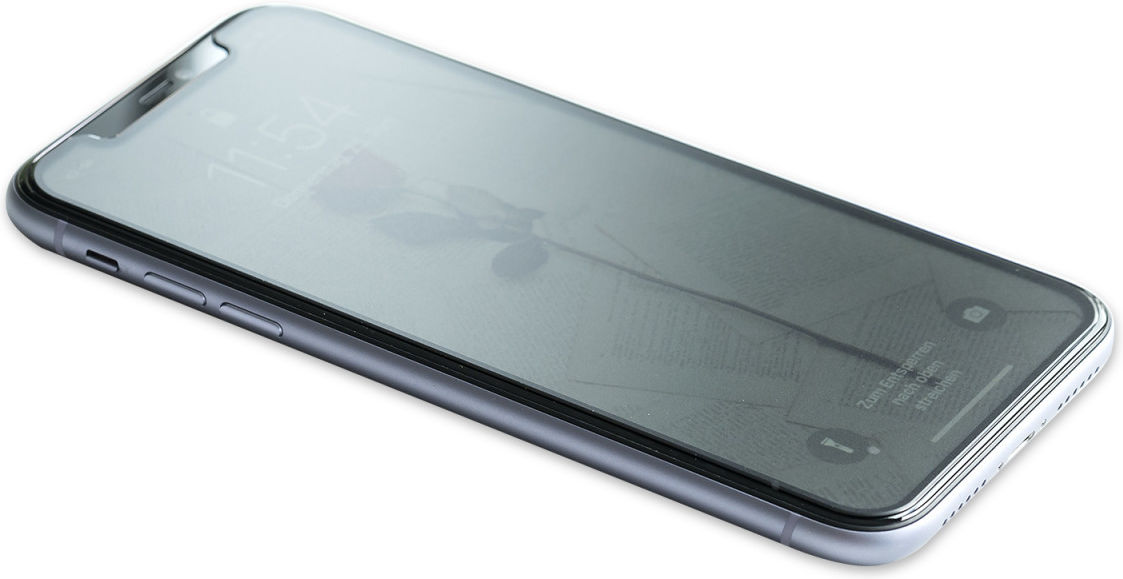 4smarts Hybrid Glass iPhone 12 Pro Max Anti-Glare Screenprotector afbeelding 4