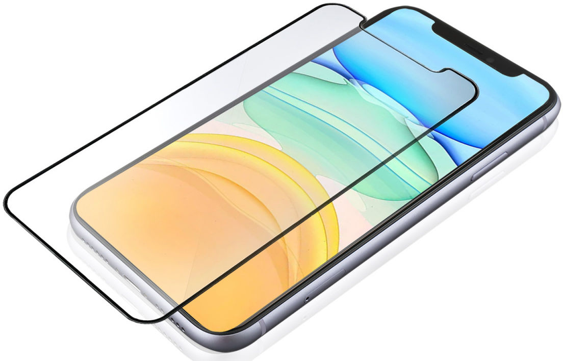 4smarts Hybrid Glass Apple iPhone 12 / 12 Pro Clear Screenprotector afbeelding 1