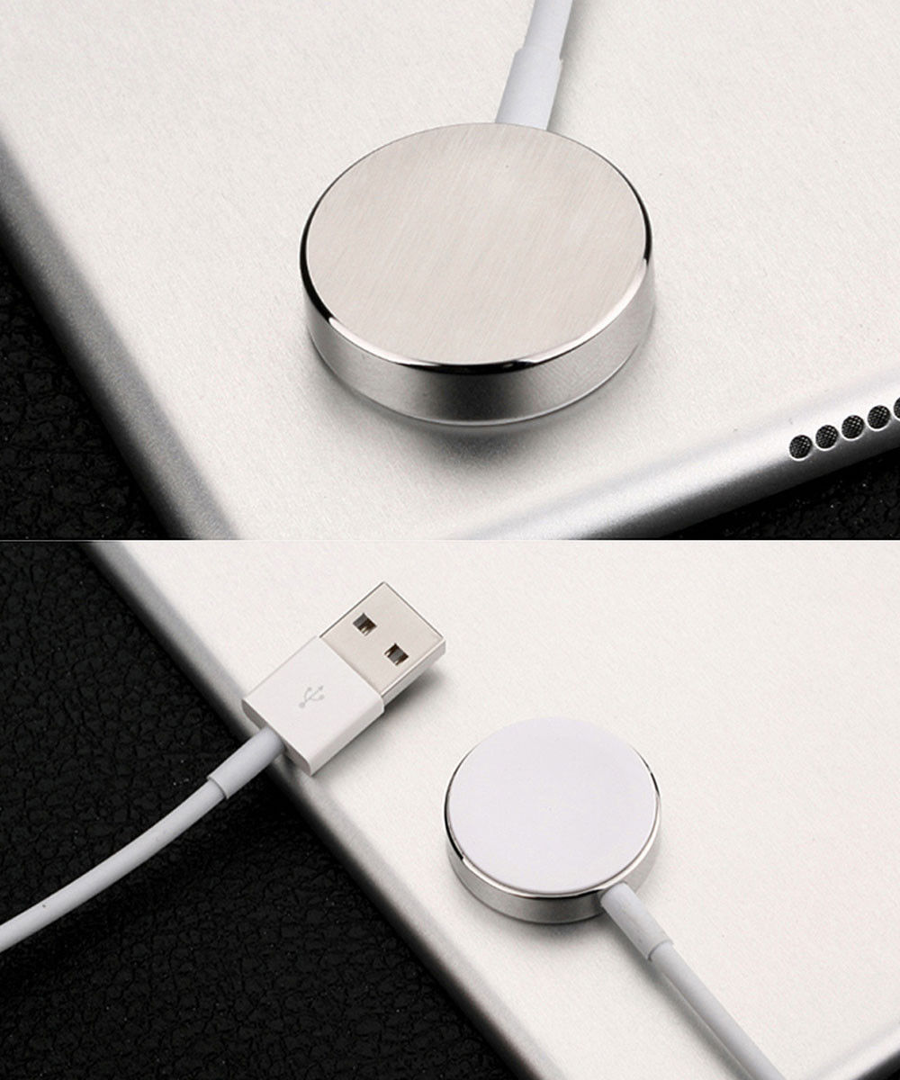 Universele Magnetische Kabel voor Apple Watch 1m Wit afbeelding 5