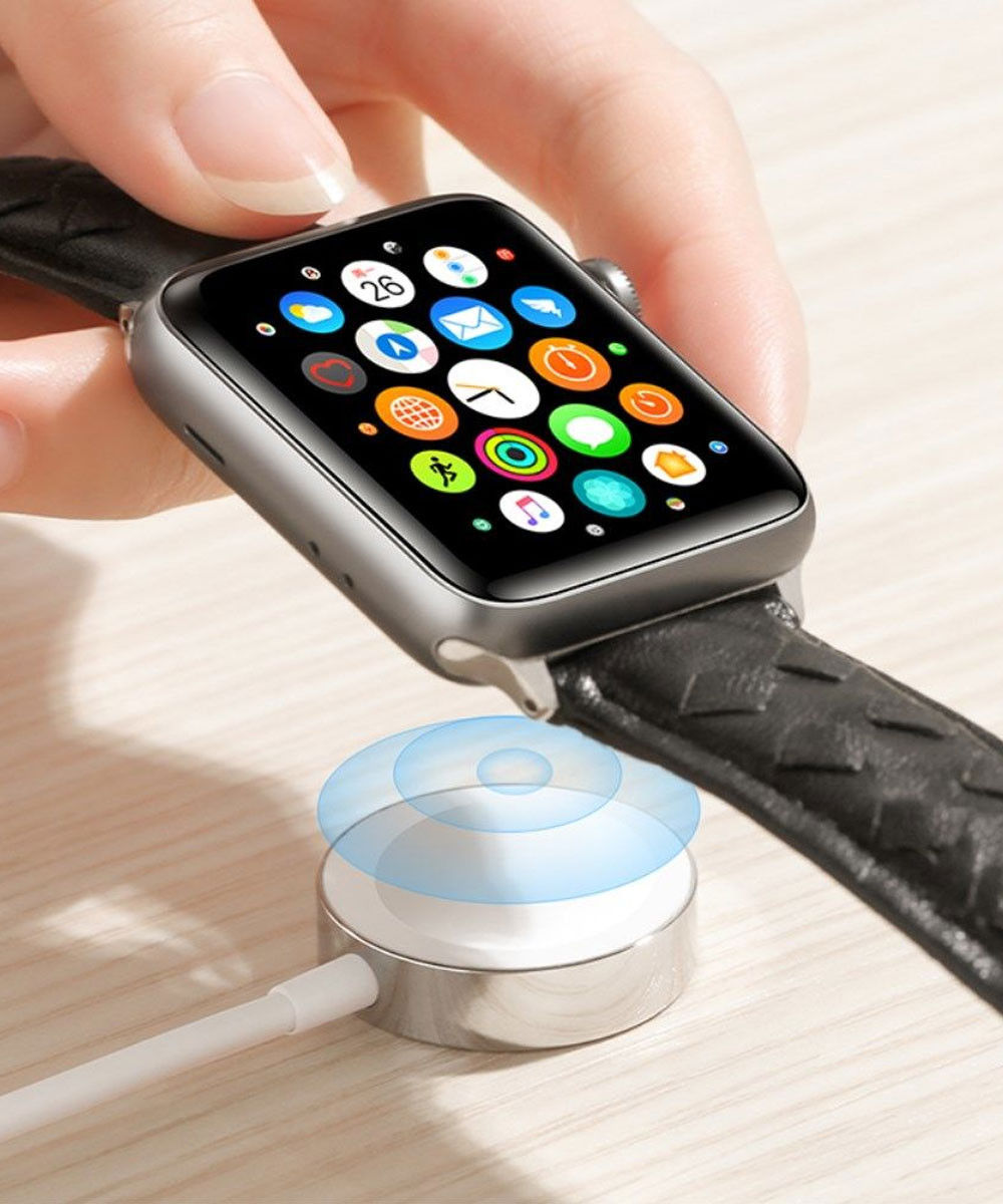 Joyroom S-IW001 Ben Series Apple Watch Magnetische Kabel 1.2m Wit afbeelding 2