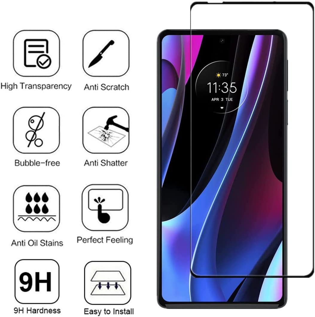 Motorola Moto G 5G Plus Arc Edge Tempered Glass Screenprotector afbeelding 2