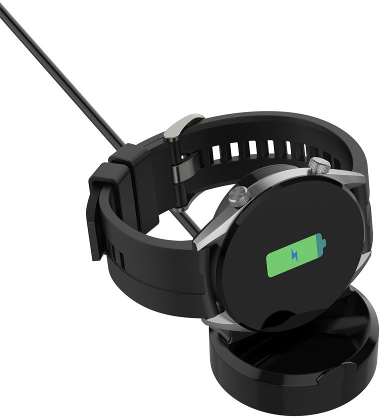 Huawei Watch GT / GT2 / GT2E en Honor Magic Draadloze Oplader Zwart afbeelding 2