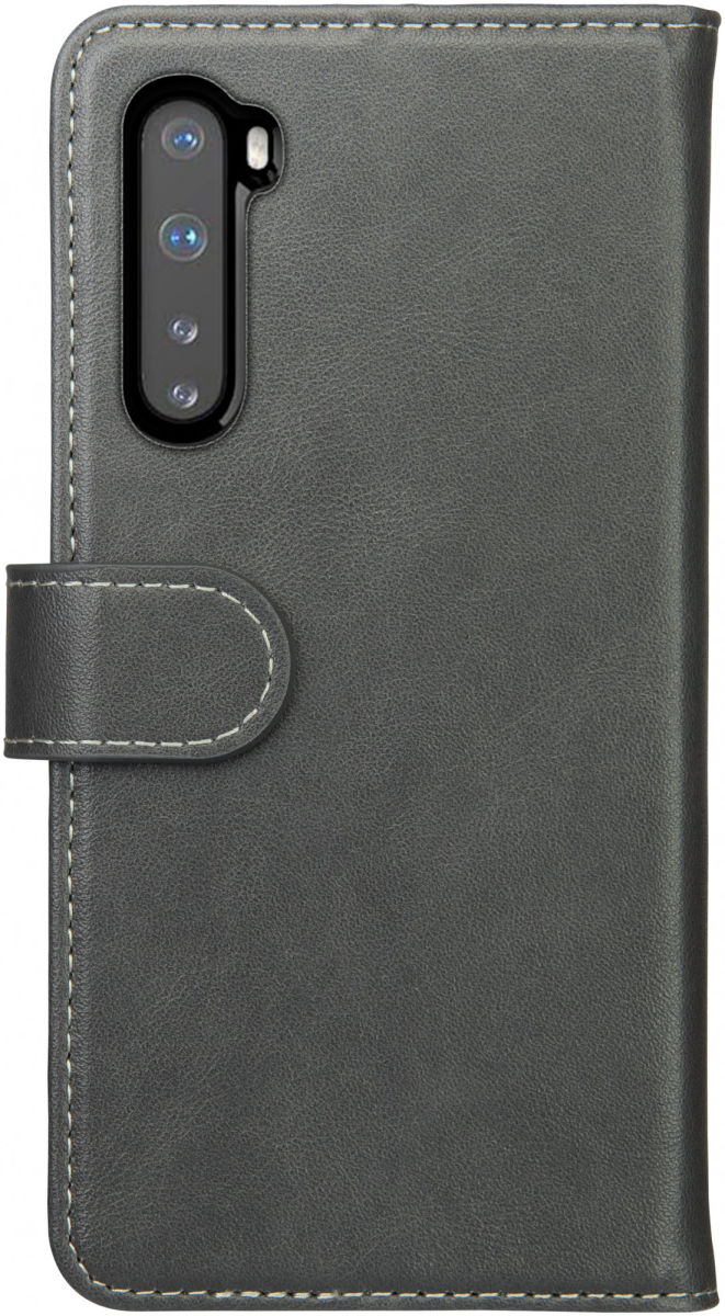 Rosso Element OnePlus Nord Hoesje Book Cover Wallet Case Grijs afbeelding 4