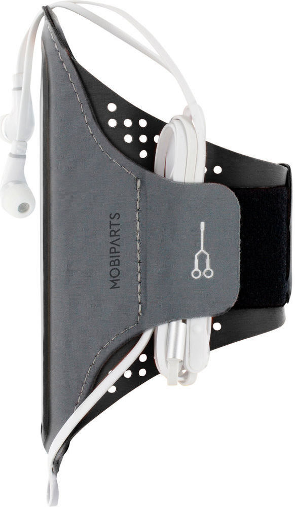 Mobiparts Comfort Fit Armband Universeel Sporthoesje Telefoons Zwart afbeelding 5
