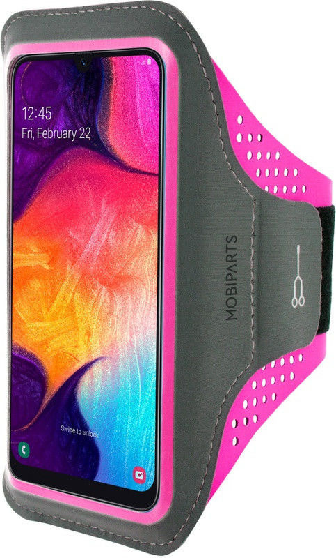Mobiparts Comfort Fit Sport Armband Medium Universeel Roze afbeelding 1