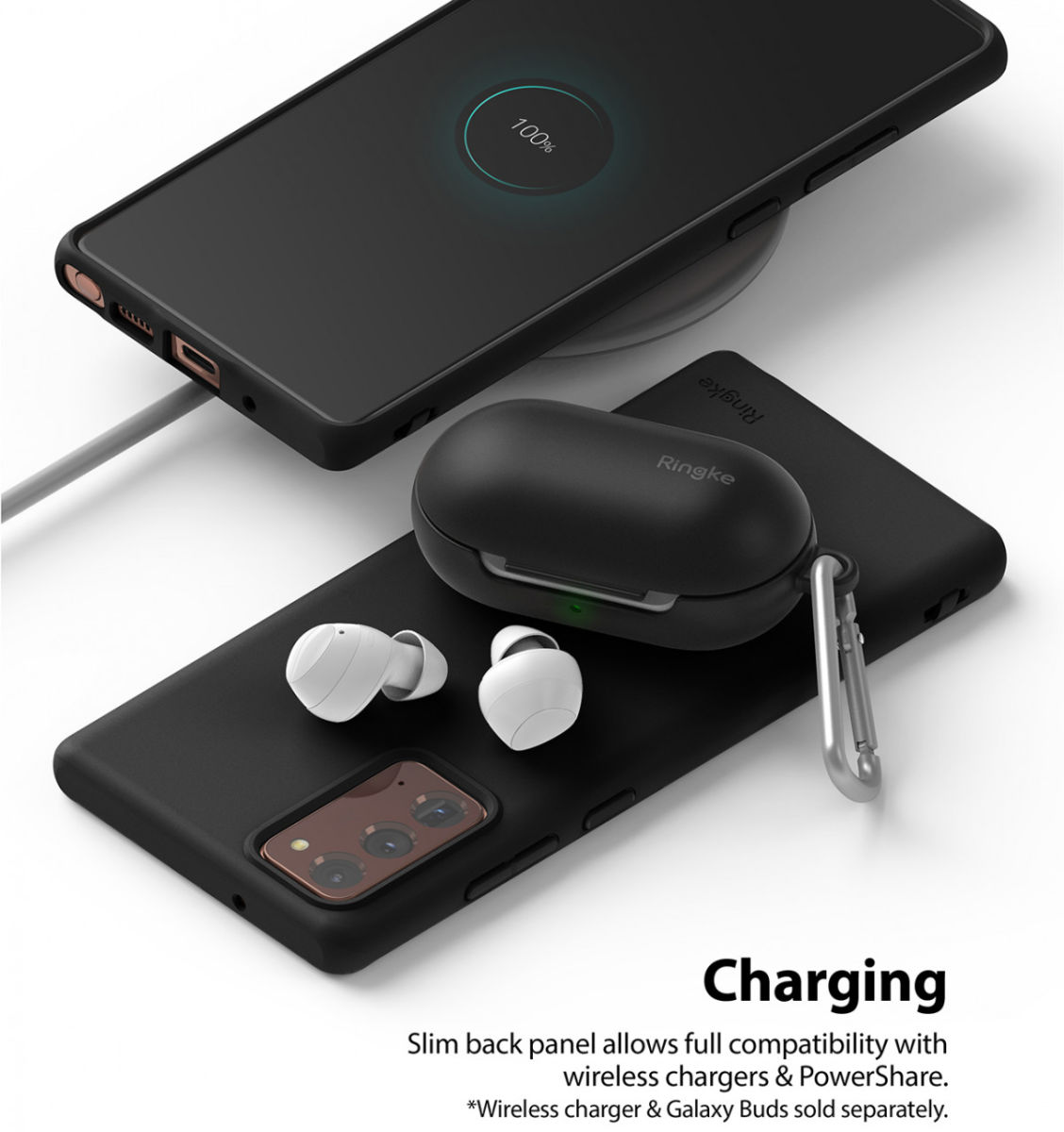 Ringke Air S Samsung Galaxy Note 20 Hoesje Zwart afbeelding 12