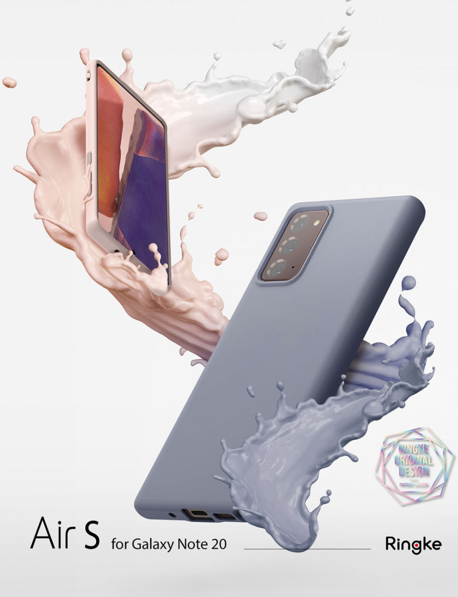 Ringke Air S Samsung Galaxy Note 20 Hoesje Grijs afbeelding 12