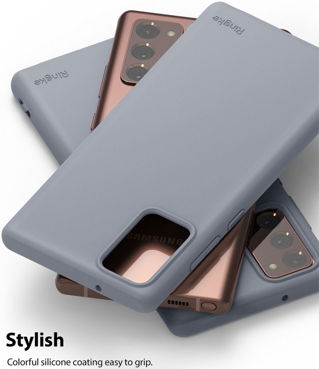Ringke Air S Samsung Galaxy Note 20 Hoesje Grijs afbeelding 6