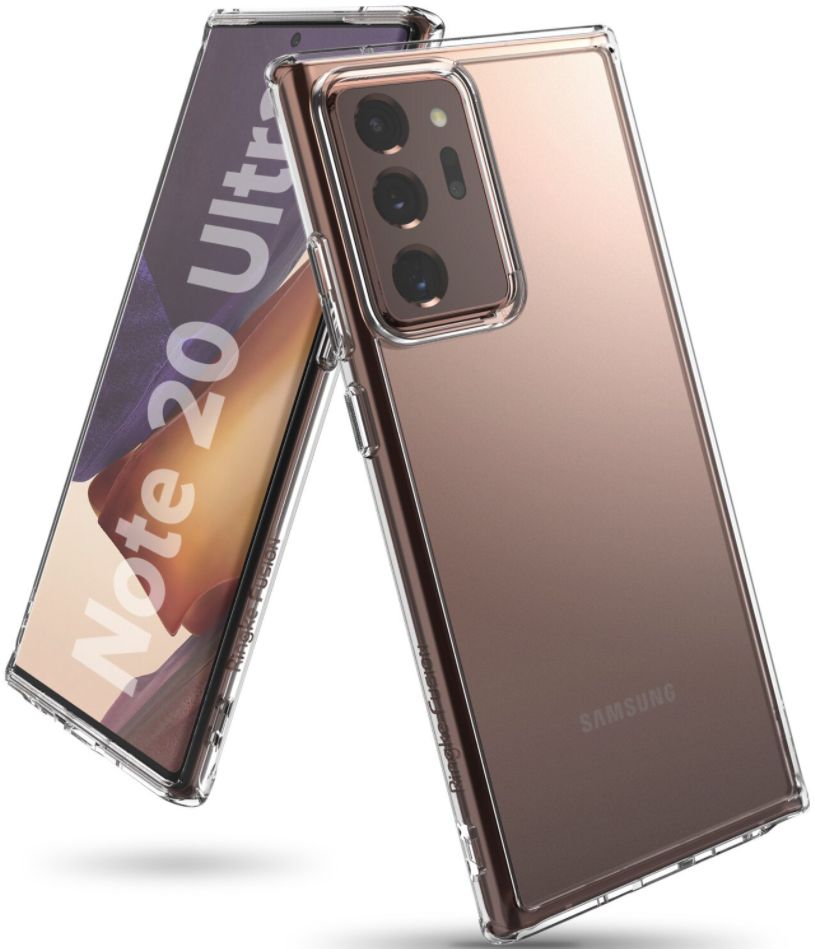 Ringke Fusion Matte Samsung Galaxy Note 20 Ultra Hoesje Transparant afbeelding 1