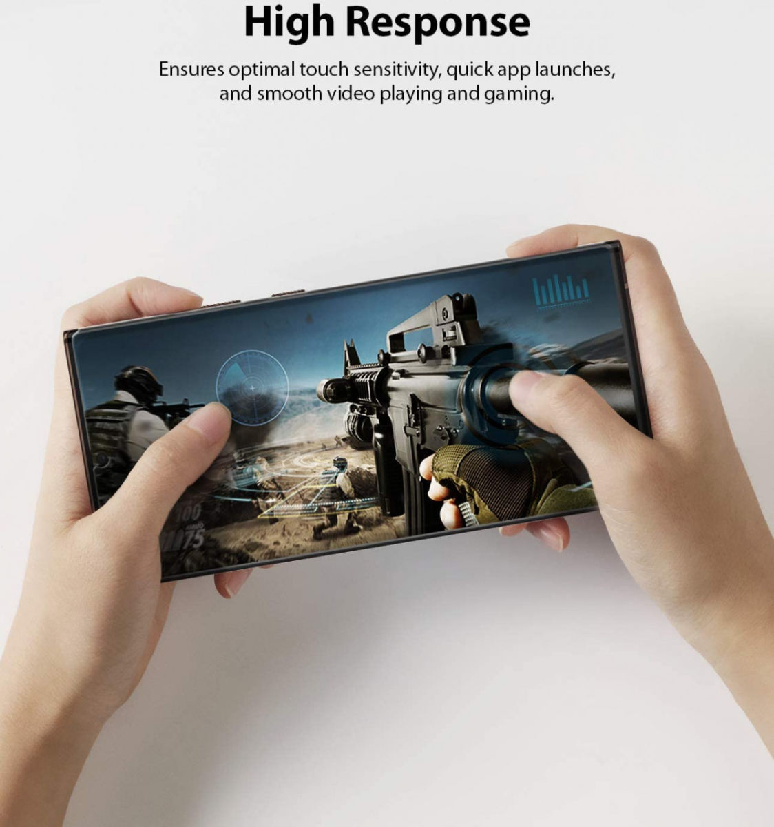 Ringke Dual Easy Wing Samsung Note 20 Ultra Screenprotector (Duo Pack) afbeelding 5
