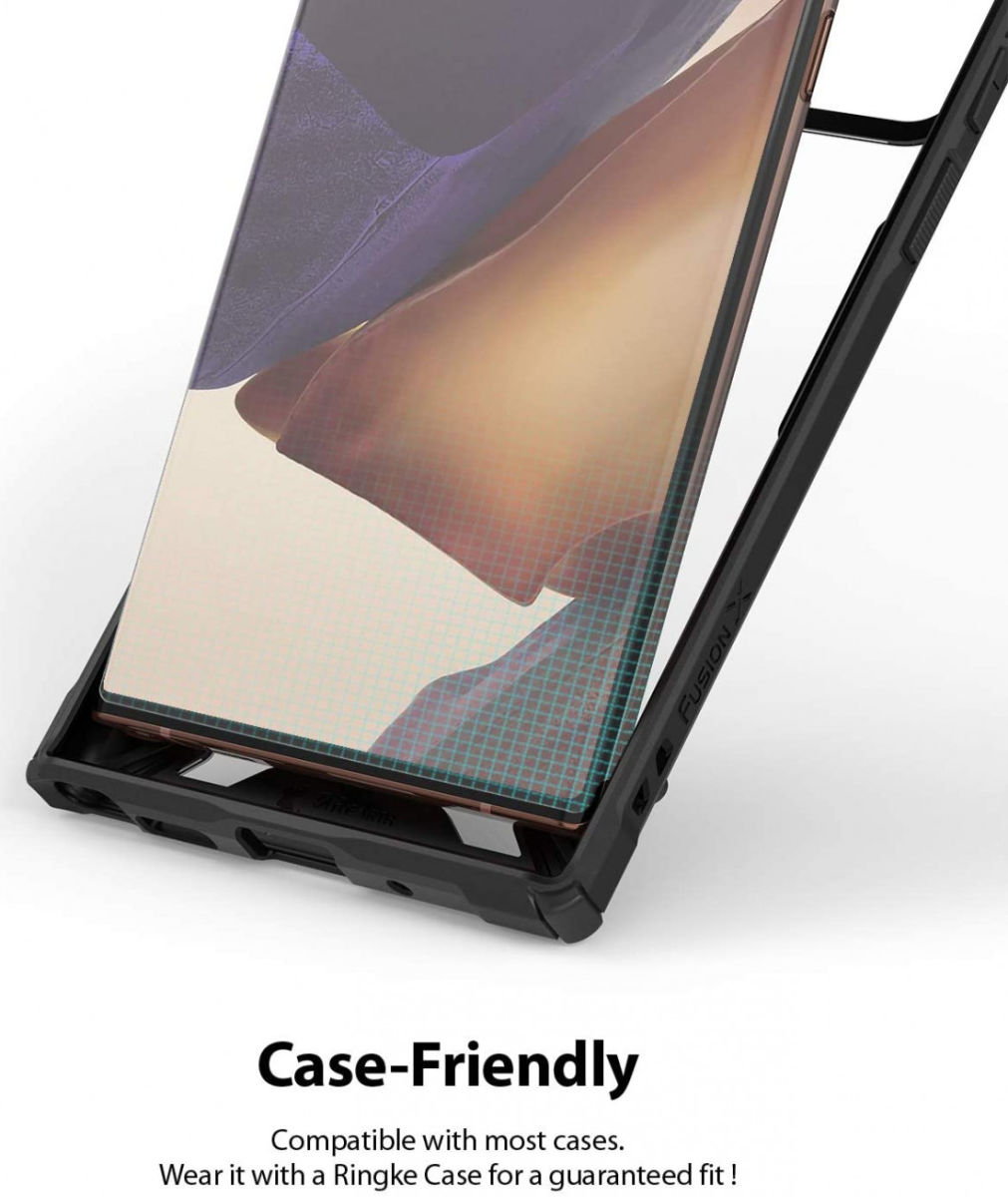 Ringke Dual Easy Wing Samsung Note 20 Ultra Screenprotector (Duo Pack) afbeelding 7