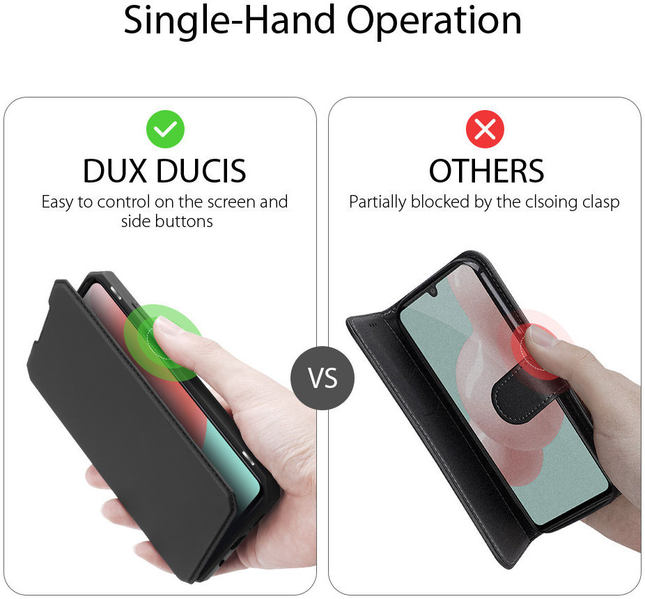 Dux Ducis Skin X Series Samsung Galaxy A41 Hoesje Zwart afbeelding 8