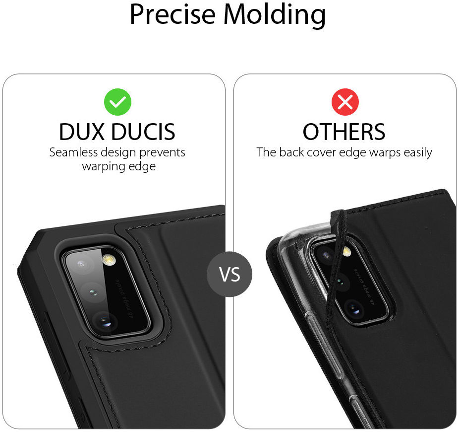 Dux Ducis Skin X Series Samsung Galaxy A41 Hoesje Zwart afbeelding 9