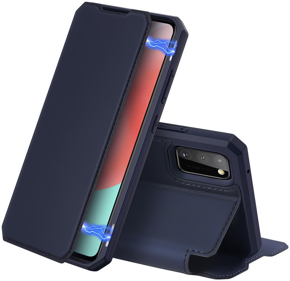 Dux Ducis Skin X Series Samsung Galaxy A41 Hoesje Blauw afbeelding 1