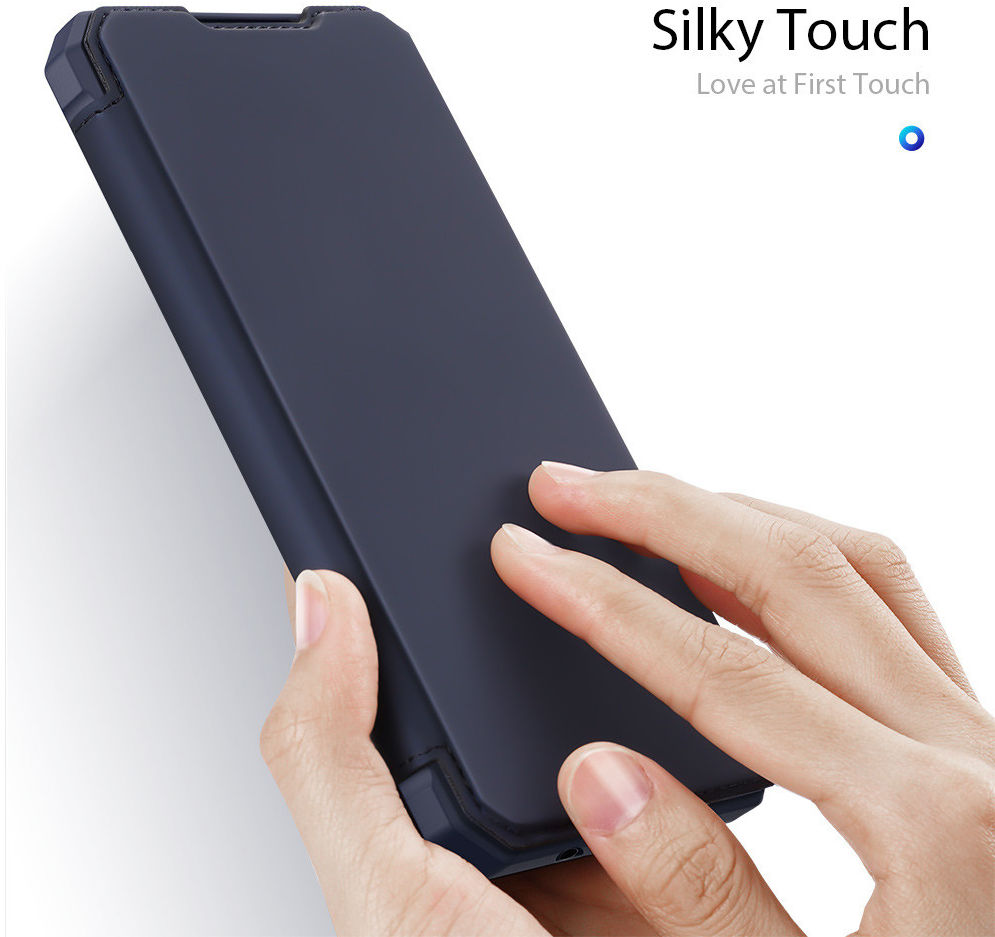 Dux Ducis Skin X Series Samsung Galaxy A41 Hoesje Blauw afbeelding 2