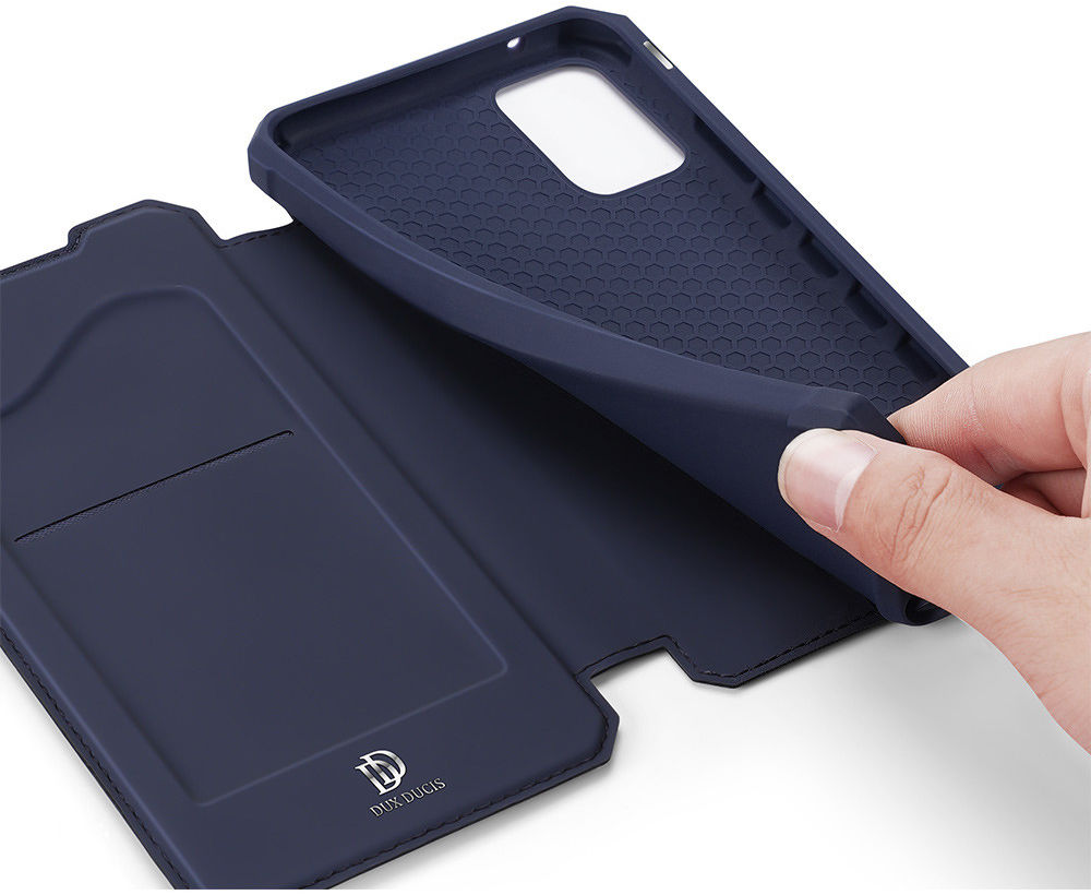 Dux Ducis Skin X Series Samsung Galaxy A41 Hoesje Blauw afbeelding 6