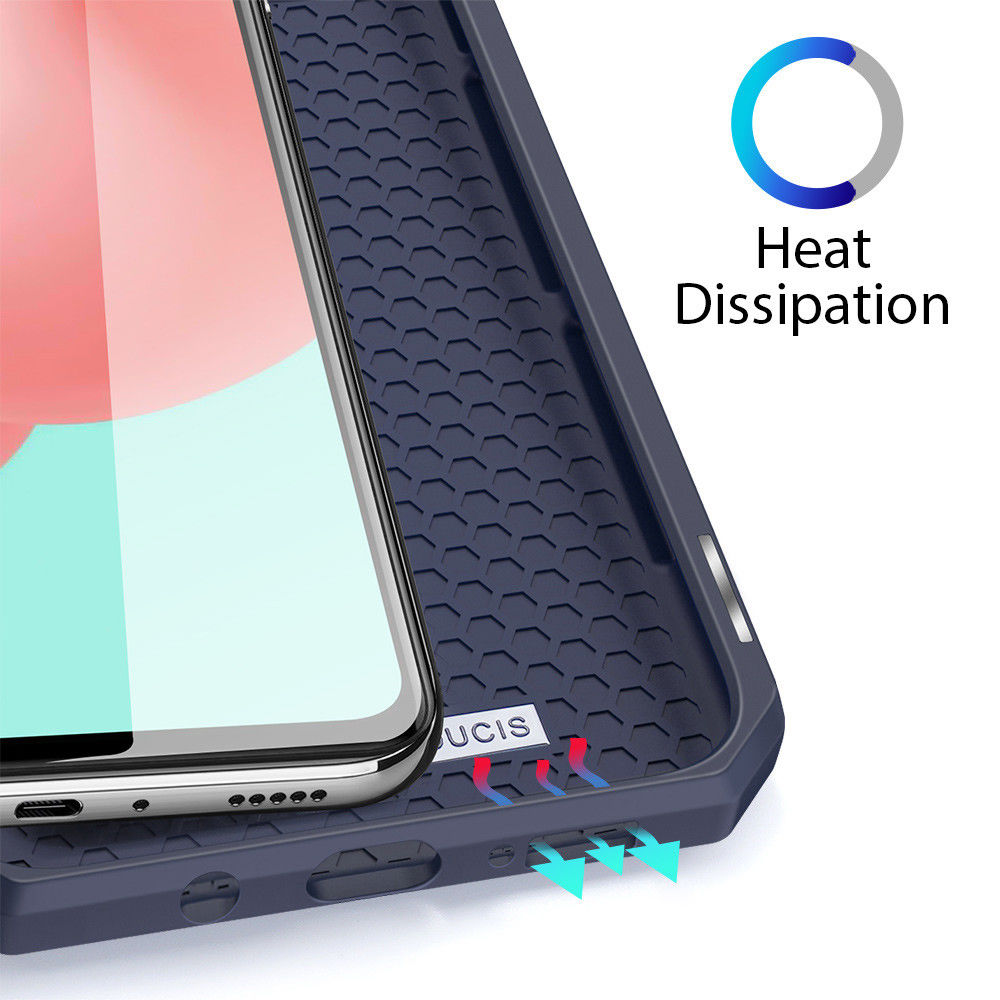 Dux Ducis Skin X Series Samsung Galaxy A41 Hoesje Blauw afbeelding 7