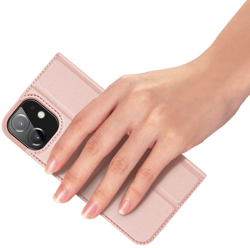 Dux Ducis Skin Pro Series Apple iPhone 12 Mini Hoesje Roze afbeelding 9