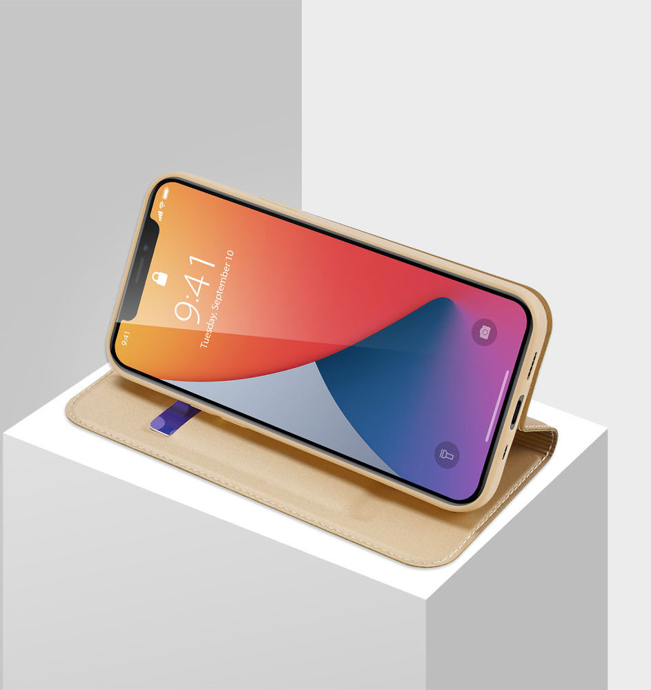 Dux Ducis Skin Pro Series Apple iPhone 12 Mini Hoesje Goud afbeelding 12