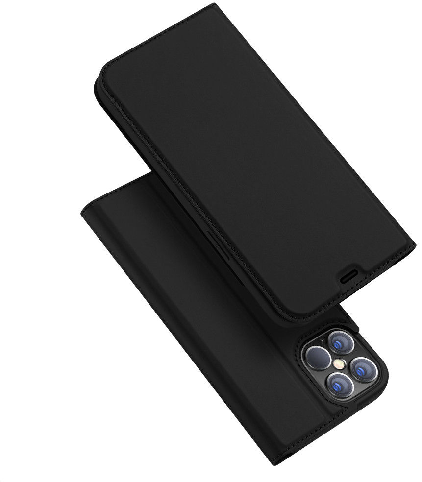 Dux Ducis Skin Pro Series Apple iPhone 12 Pro Max Hoesje Zwart afbeelding 5