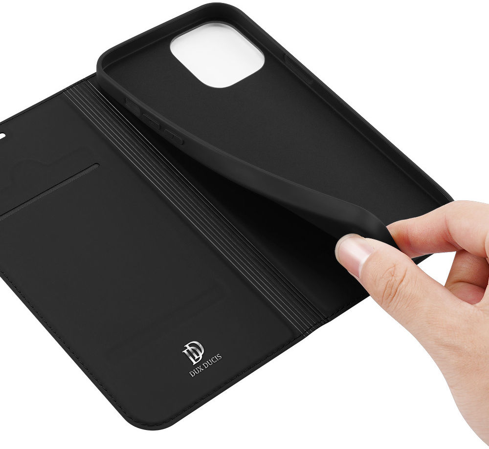 Dux Ducis Skin Pro Series Apple iPhone 12 Pro Max Hoesje Zwart afbeelding 10