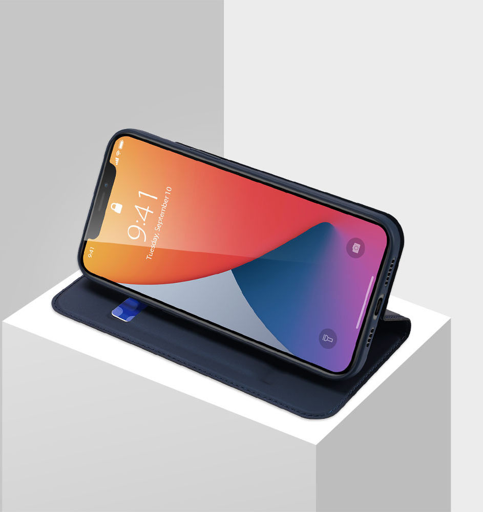 Dux Ducis Skin Pro Series Apple iPhone 12 Pro Max Hoesje Blauw afbeelding 12