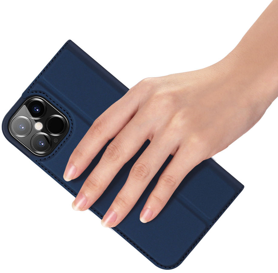 Dux Ducis Skin Pro Series Apple iPhone 12 Pro Max Hoesje Blauw afbeelding 8
