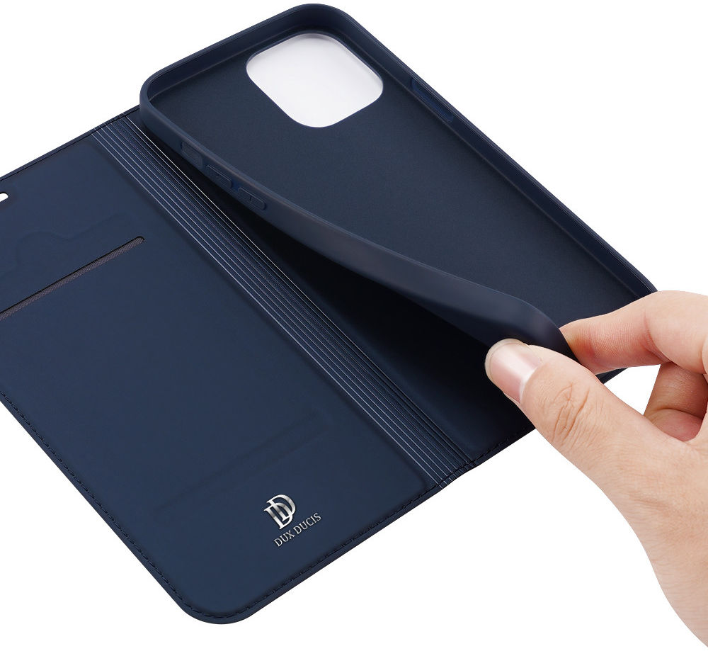 Dux Ducis Skin Pro Series Apple iPhone 12 Pro Max Hoesje Blauw afbeelding 9