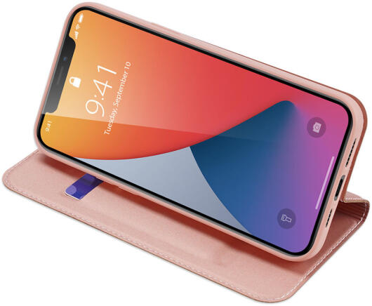 Dux Ducis Skin Pro Series Apple iPhone 12 Pro Max Hoesje Roze afbeelding 4