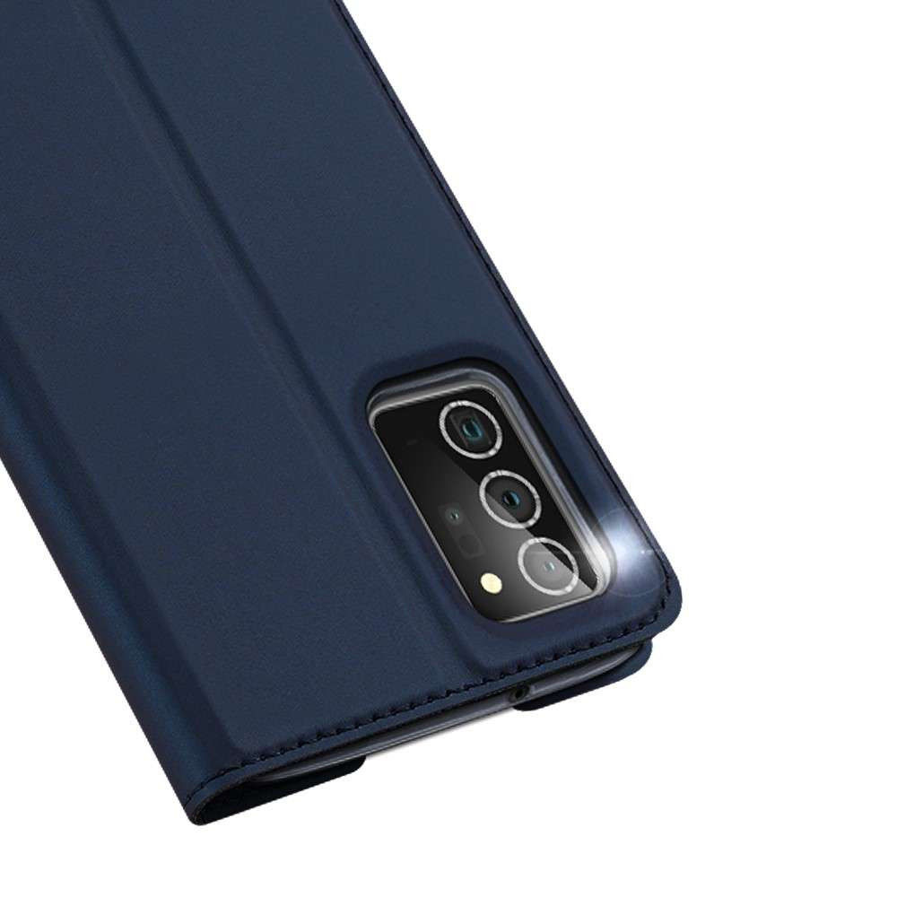 Dux Ducis Skin Pro Series Samsung Galaxy Note 20 Portemonnee Blauw afbeelding 4