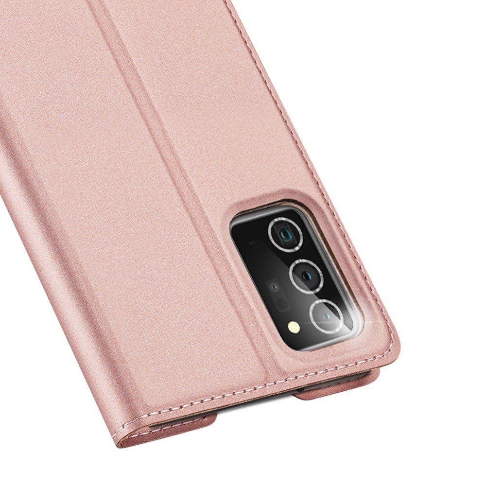 Dux Ducis Skin Pro Series Samsung Galaxy Note 20 Portemonnee Roze afbeelding 6
