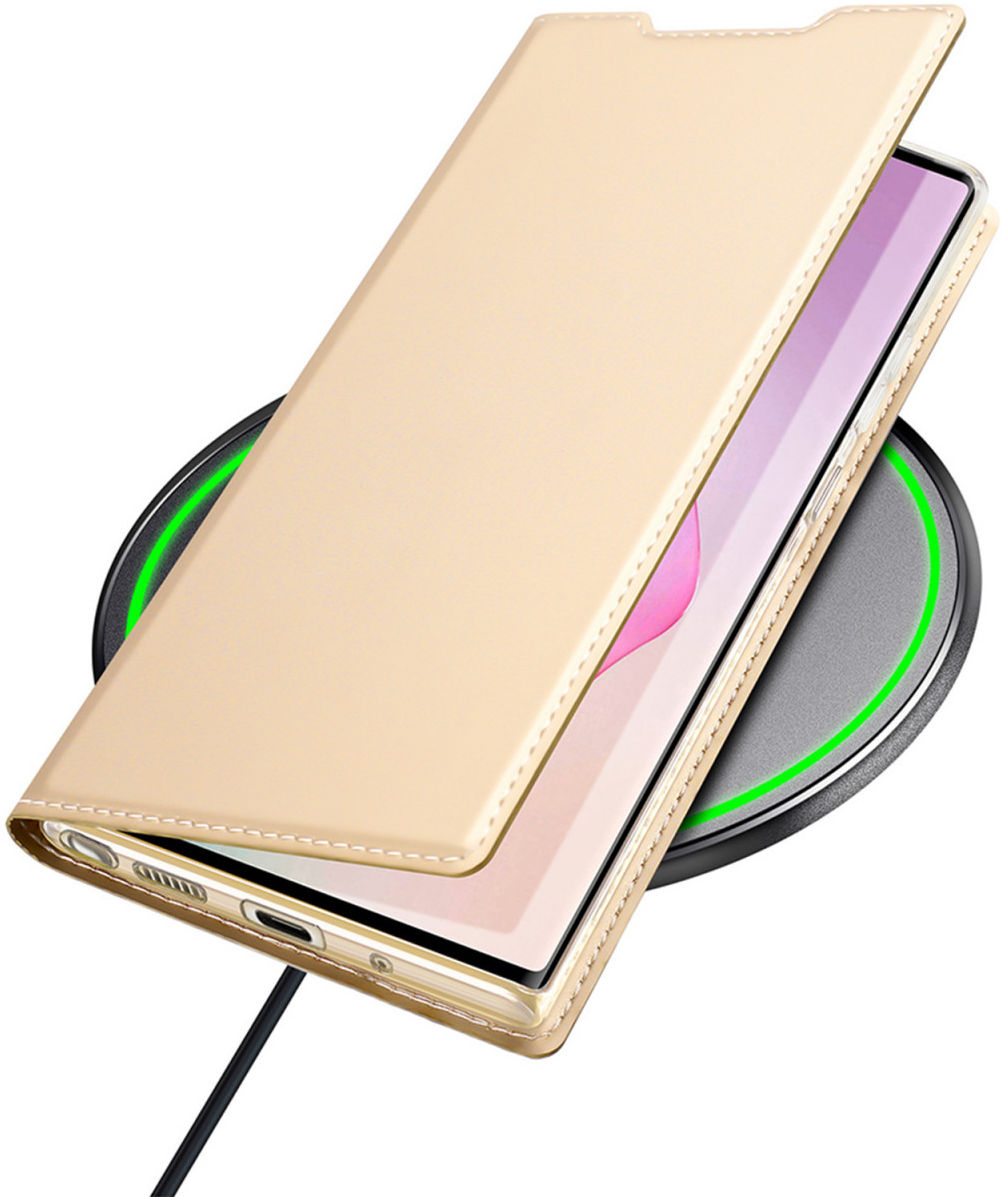 Dux Ducis Skin Pro Series Samsung Galaxy Note 20 Ultra Hoesje Goud afbeelding 5