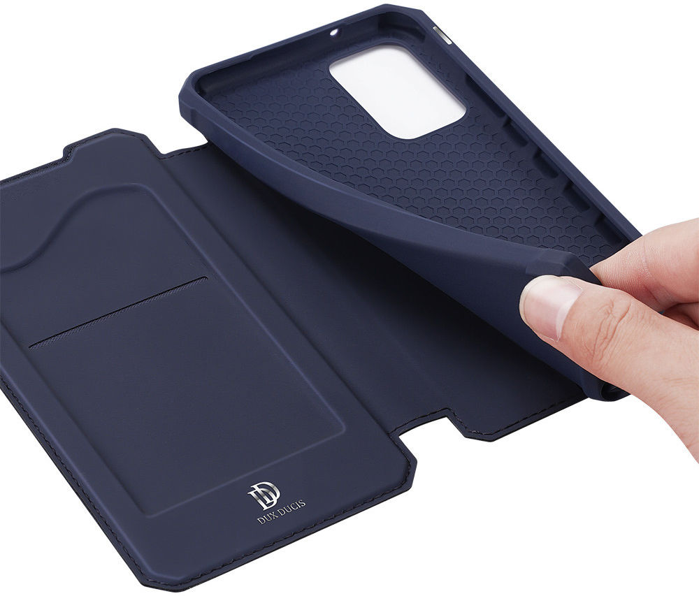 Dux Ducis Skin X Series Samsung Galaxy Note 20 Hoesje Blauw afbeelding 6