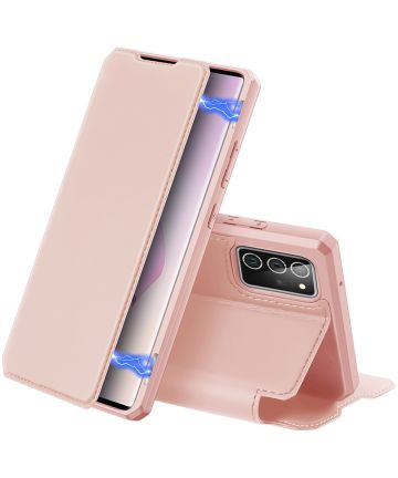 Dux Ducis Skin X Series Samsung Galaxy Note 20 Hoesje Roze Hoesjes