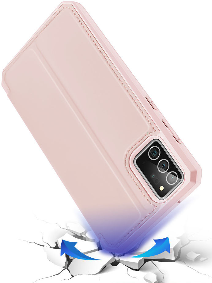 Dux Ducis Skin X Series Samsung Galaxy Note 20 Hoesje Roze afbeelding 4
