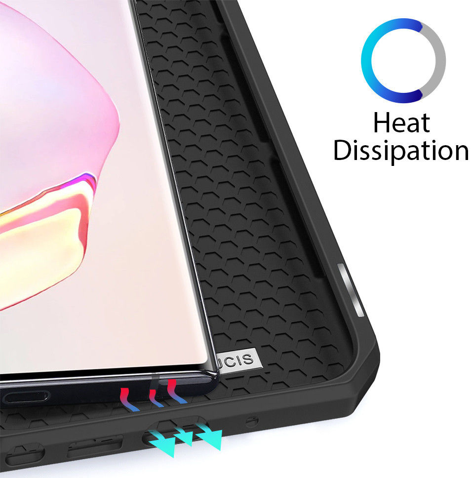 Dux Ducis Skin X Series Samsung Galaxy Note 20 Ultra Hoesje Zwart afbeelding 8