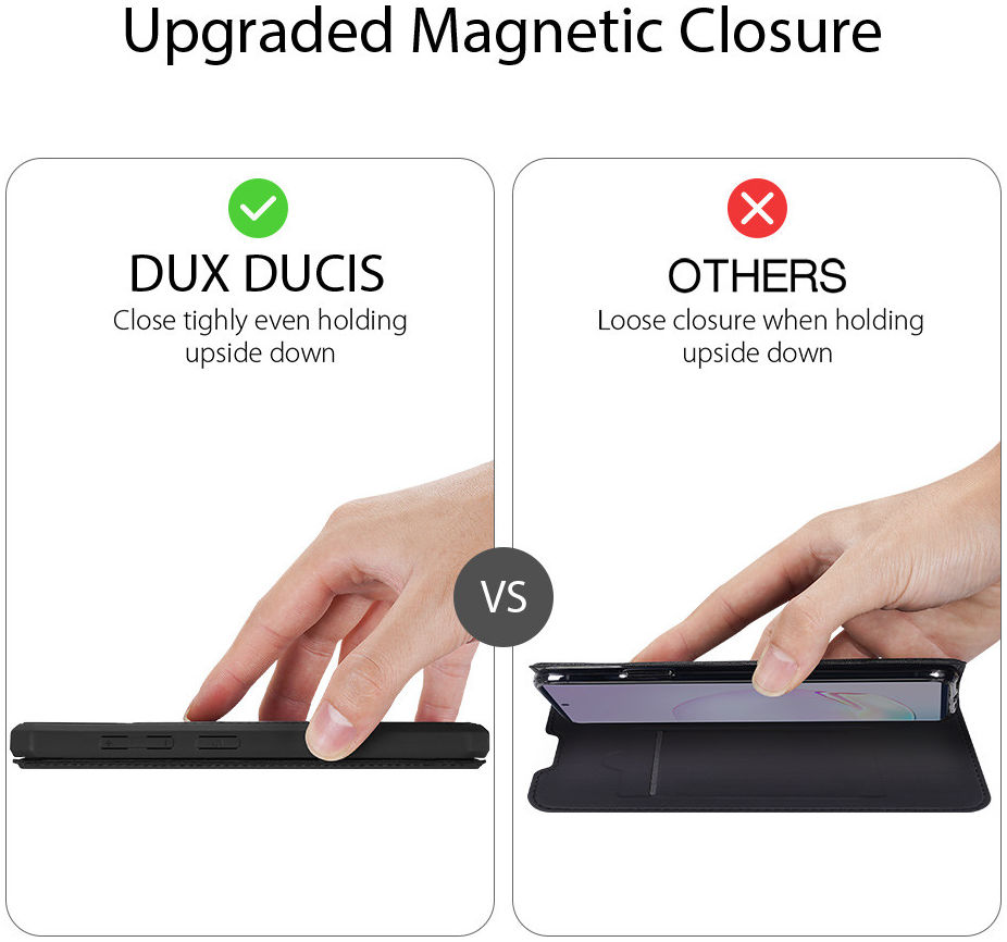 Dux Ducis Skin X Series Samsung Galaxy Note 20 Ultra Hoesje Zwart afbeelding 11
