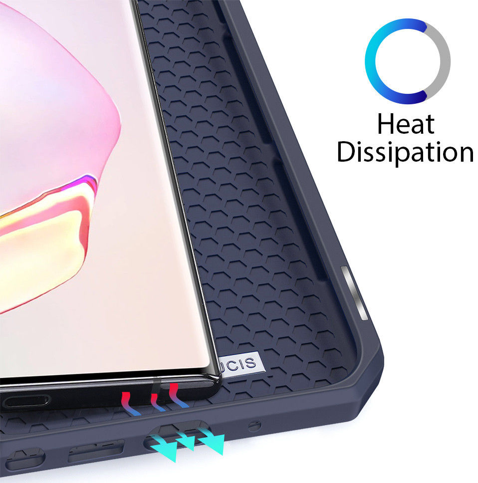 Dux Ducis Skin X Series Samsung Galaxy Note 20 Ultra Hoesje Blauw afbeelding 8