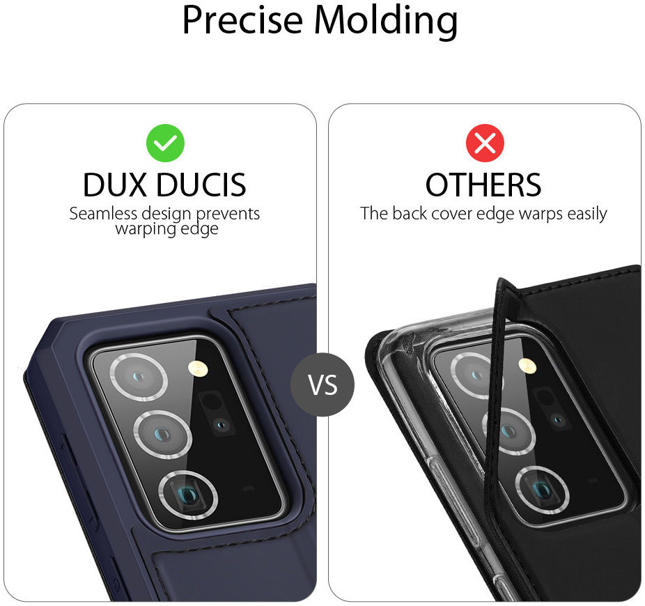 Dux Ducis Skin X Series Samsung Galaxy Note 20 Ultra Hoesje Blauw afbeelding 10