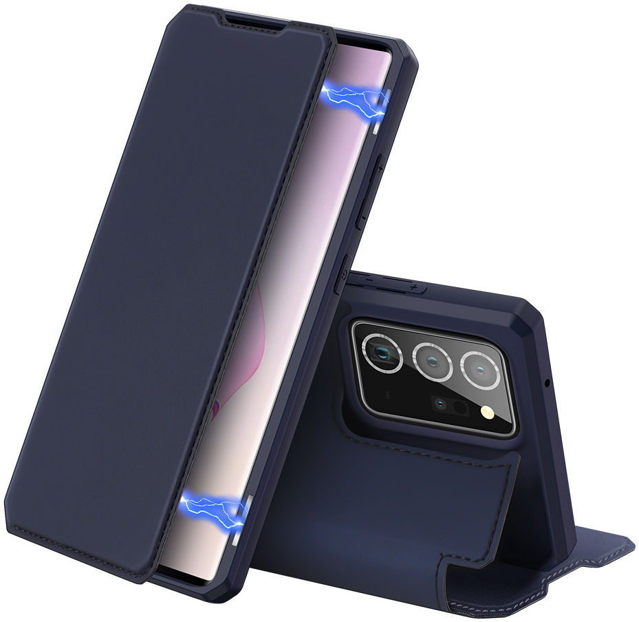 Dux Ducis Skin X Series Samsung Galaxy Note 20 Ultra Hoesje Blauw afbeelding 1